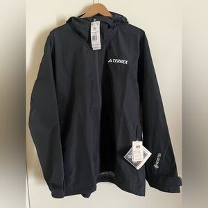NWT Adidas Terrex Xperior 2L GORE-TEX Performance Jacket Black XL